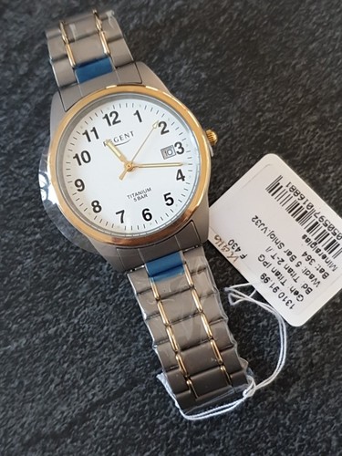 Regent titanium herren - titanium, uhr