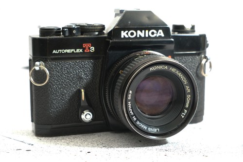 Konica autoreflex schwarz - konica, t3