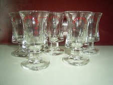 5x Schnapsglas m. Friesengeist Aufdruck-Spezialgetränk-mit Stiel-2cl-top