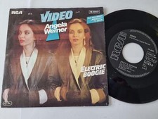Angela Werner - Video/ Electric Boogie 7'' Vinyl Germany