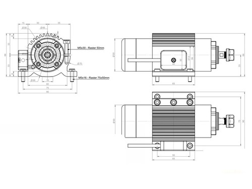 Hochfrequenzspindel hfs 300 - hfs, /
