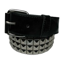 38 mm 3-reihig Nieten Silber