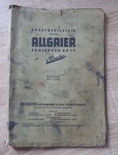 Allgaier schlepper 17 - ap,
