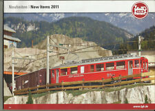 Katalog LGB Lehmann Großbahn Neuheiten 2011 Modellbahnen in G 1:22,5