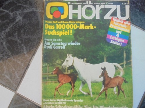 Hörzu 1976 freddy - hörzu,