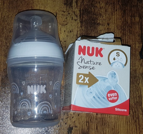 Nuk nature sense babyflasche - nature,