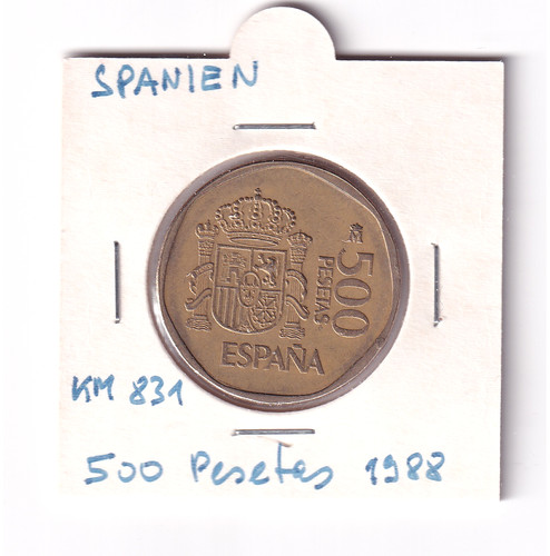 Spanien 500 pesetas 1988 - spanien,