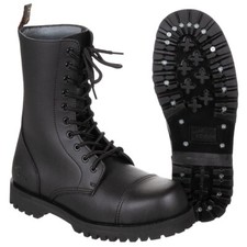 Springerstiefel schwarz oder