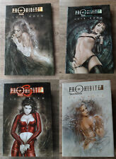 Luis Royo Prohibited 1 - 3 + Sketchbook, Hardcover im Schuber - Artbook