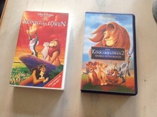 VHS Kassetten  König  der Löwen