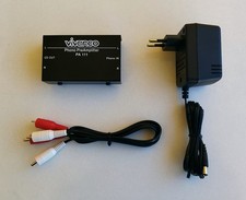 Vivanco Entzerr-Vorverstärker PA 111 für Plattenspieler