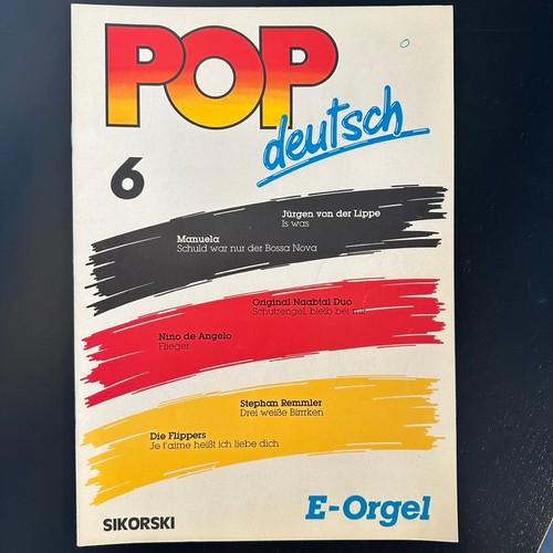 Noten pop orgel deutsch - pop,