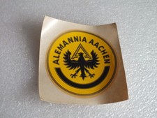 Vintage alter Aufkleber ALEMANIA AACHEN -  78 x 80 mm - Ø 65mm - MG 49