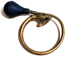 Dachbodenfund: Schönes altes Post Horn Oldtimer Hupe Tröte Trompete Tute Messing