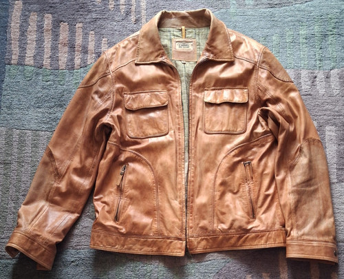 Herren lederjacke von - herren,