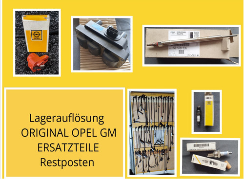 Lagerauflösung orig opel - lagerauflÖsung:, orig.opel