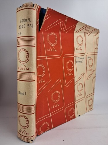 Schaubek briefmarken album - briefmarken,
