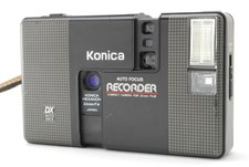 【N NEUWERTIG+++】Konica Recorder schwarz Halbformat 35mm Point & Shoot Kamera