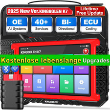 ?2025 KINGBOLEN K7 BT KFZ OBD2 Diagnosegerät Alle System 40+Services ECU Coding