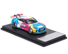 NISSAN R35 - Liberty Walk - LBWK  - Hello Kitty - ModelCollect 1:64