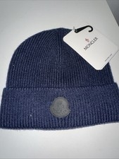 Dunkelblaue Moncler Mütze