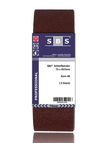 Sbs schleifband x 457mm - 75,