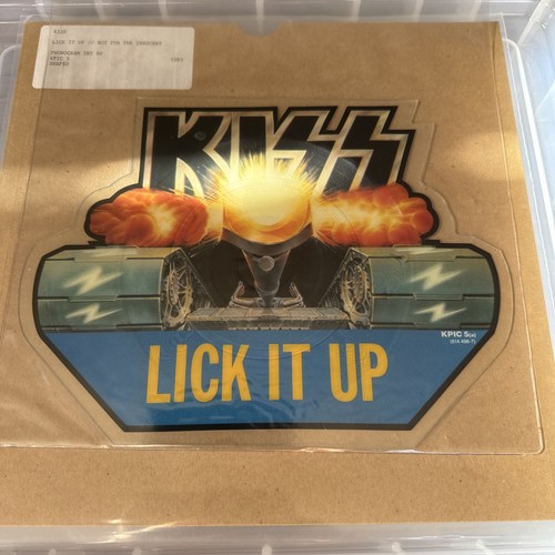 Kiss lick 7 vinyl - lick,