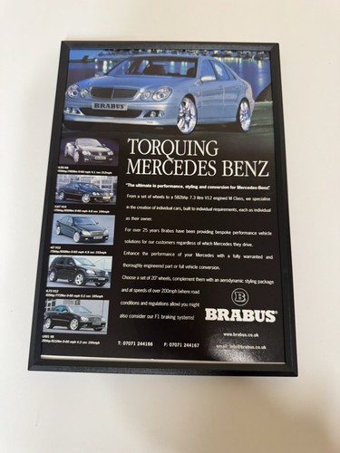 Gerahmtes original brabus - gerahmtes,