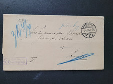 Gerichtsbrief 1896 Amtsgericht