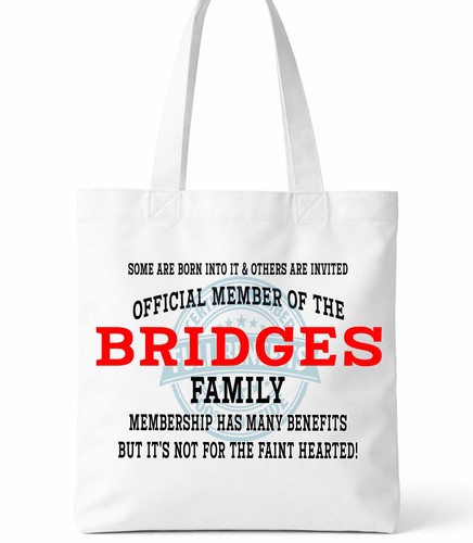 Bridges family tote shopper - bridges,