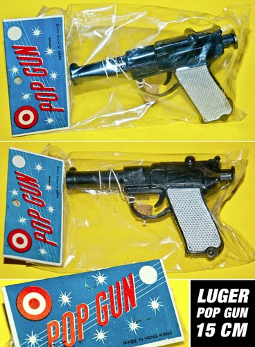Luger pop gun - kunststoff, kork