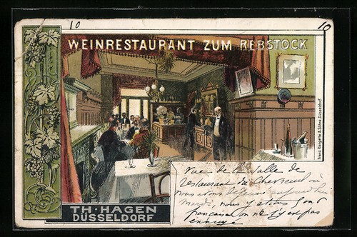 Künstler düsseldorf - künstler-ak,