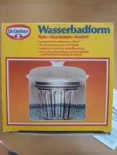 Wasserbadform mit Deckel, Dr