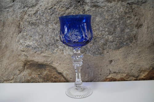 Vintage weinglas kristall - vintage,