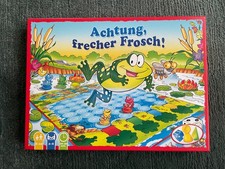 Achtung, frecher Frosch -