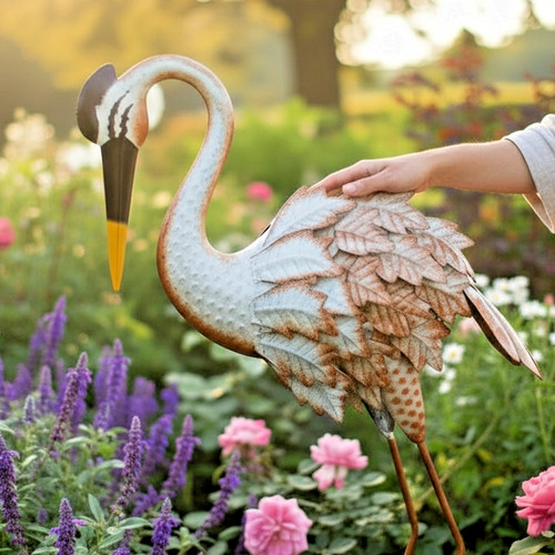 Flamingo gartenfigur - flamingo,