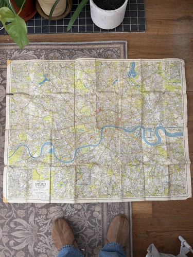 Vintage premier map - premier, london
