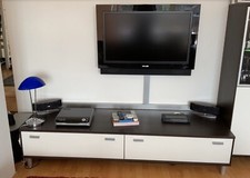 TV Board als Schubladenpodest 200 cm T60 cm x H42 cm