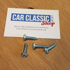 4x Schrauben seitlich Befestigung Armaturenbrett VW Golf 1 Cabrio GTi