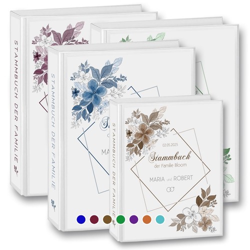 Stammbuch der familie - stammbuch,