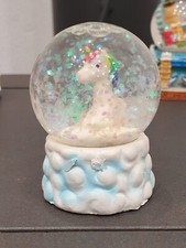 Einhorn schneekugel cm - Ø,