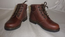 Aigle Coniston braune Schnürstiefel Kinder Jodhpur/Yard