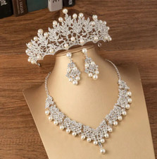 Brautschmuck set ohrringe - set,