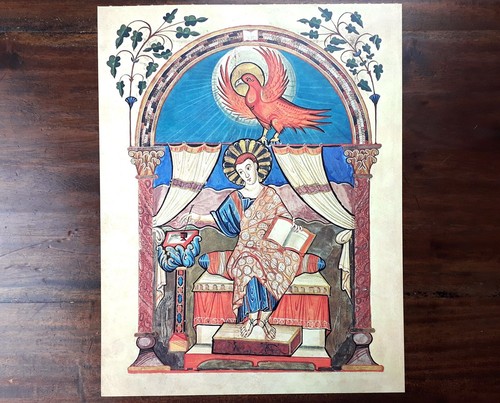 Kunstdruck miniatur lorscher - kunstdruck,,