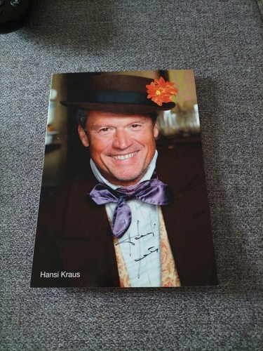 Hansi kraus autogrammkarte - hansi,