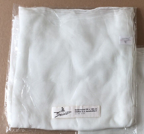 Seidenschal 180 90cm - seidenschal, 100%