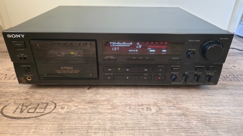 Sony k770es tapedeck - sony, tc-k770es
