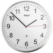 Mebus 19411 Funk Wanduhr Uhr Hängeuhr Funkuhr Küchenuhr