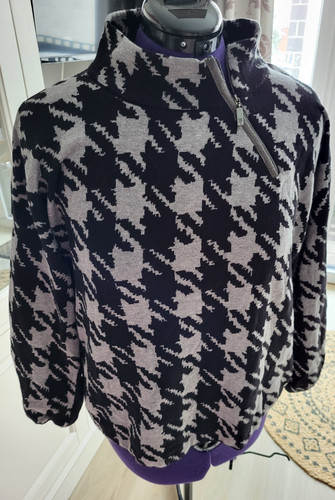 Monari hahnentritt pullover - monari, 44