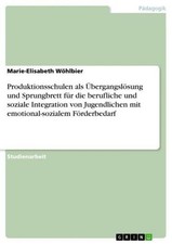 Produktionsschulen als